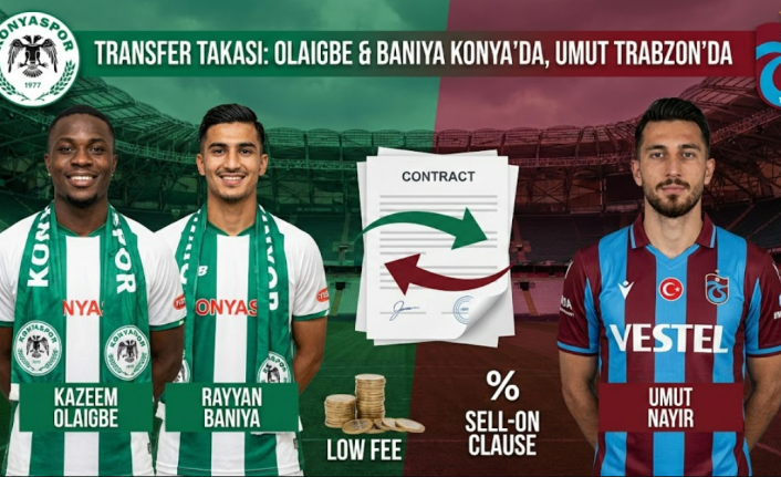 Konyaspor’un Trabzonspor’dan Transferlerinde Gerçek Maliyetler Belli Oldu!